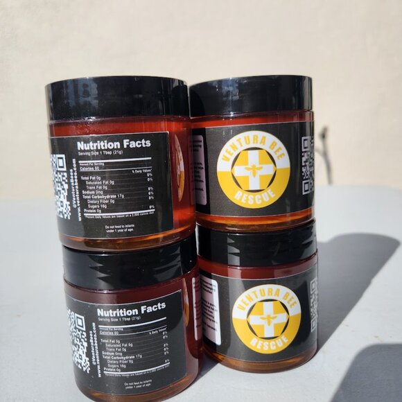 4x Apiary Honey Bundle Stocking Stuffers - Unfiltered, Pure, Raw - Sustainable A - Picture 2 of 6